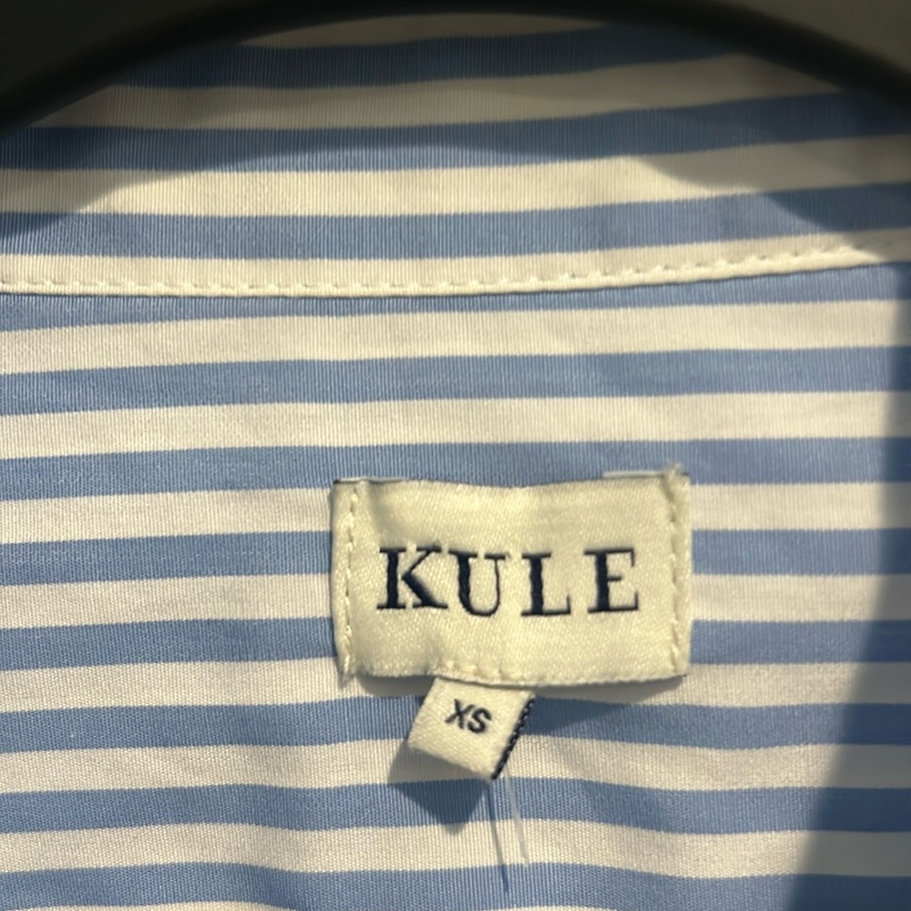 Women’s KULE long striped oxford